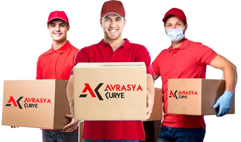 Avrasya Kurye express hizmetiyle motosikletli kurye, İstanbul şehir merkezinde evrakı teslim ederken; 60 dakikada alım ve teslim