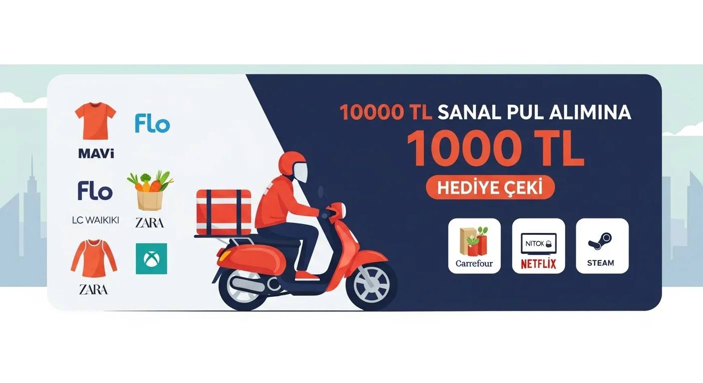 10 000 TL’lik Gönderiye 1000 TL Hediye Çeki – Nasıl Yararlanırsınız?